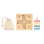 Reisespiel Ludo, Seitenansicht