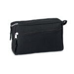Kosmetiktasche 600D RPET als Werbeartikel mit Logodruck