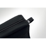 Kosmetiktasche 600D RPET, Detailaufnahme des Materials