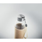 Trinkflasche Glas 500ml, Detailaufnahme des Materials