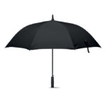 Regenschirm mit ABS Griff Schwarz als Werbeartikel mit Logodruck