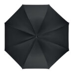 Regenschirm mit ABS Griff Schwarz von oben