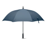 Regenschirm mit ABS Griff Blau als Werbeartikel mit Logodruck