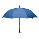 Regenschirm mit ABS Griff Blau als Werbeartikel mit Logodruck