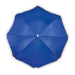 Tragbarer Sonnenschirm Blau von oben