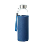 Trinkflasche Glas 500ml als Werbeartikel mit Logodruck