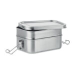 Lunchbox aus Edelstahl von oben
