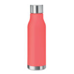 Trinkflasche RPET 600ml Rot als Werbeartikel mit Logodruck