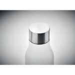 Trinkflasche RPET 600ml Weiß, Detailaufnahme des Materials