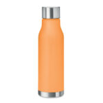 Trinkflasche RPET 600ml Orange als Werbeartikel mit Logodruck