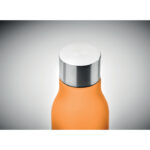 Trinkflasche RPET 600ml Orange, Detailaufnahme des Materials