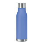 Trinkflasche RPET 600ml Blau als Werbeartikel mit Logodruck