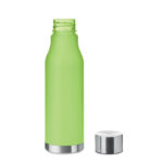 Trinkflasche RPET 600ml Gruen, geöffnet dargestellt