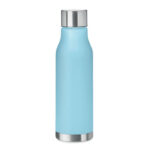 Trinkflasche RPET 600ml Blau als Werbeartikel mit Logodruck