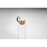 Glasflasche 500ml, Detailaufnahme des Materials