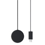 Magnetisches Ladegerät Schwarz, Seitenansicht