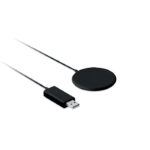 Magnetisches Ladegerät Schwarz von oben