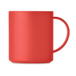 Kaffeebecher 300ml Rot von oben