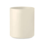 Kaffeebecher 300ml Braun, Rückansicht