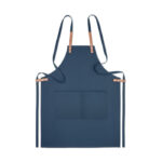 Küchenschürze Organic Cotton Blau, Seitenansicht