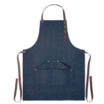 Küchenschürze Denim 240 g/m², Rückansicht
