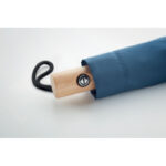 Regenschirm 23''RPET Blau, Detailaufnahme des Materials