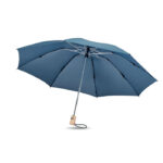 Regenschirm 23''RPET Blau, Seitenansicht