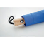 Regenschirm 23''RPET Blau, Detailaufnahme des Materials