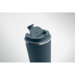 Doppelwandiger Becher 350ml Blau, Detailaufnahme des Materials
