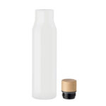 Isolierflasche 500ml Weiß, Seitenansicht