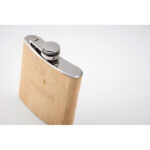 Flachmann Bambus 170ml, Detailaufnahme des Materials