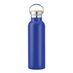 Isolierflasche 750 ml Blau, Rückansicht