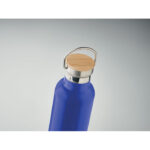 Isolierflasche 750 ml Blau, Detailaufnahme des Materials