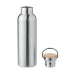 Isolierflasche 750 ml Silber von oben