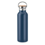 Isolierflasche 750 ml Blau als Werbeartikel mit Logodruck