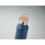 Isolierflasche 750 ml Blau, Detailaufnahme des Materials