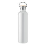 Isolierflasche 1000 m l Weiß, Rückansicht