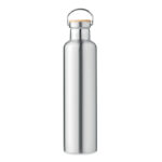 Isolierflasche 1000 m l Silber, Rückansicht