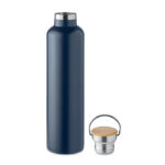 Isolierflasche 1000 m l Blau, Seitenansicht