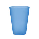 Wiederverwendbarer Becher 300ml Blau als Werbeartikel mit Logodruck
