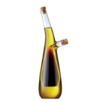 Öl- und Essigflasche, Seitenansicht