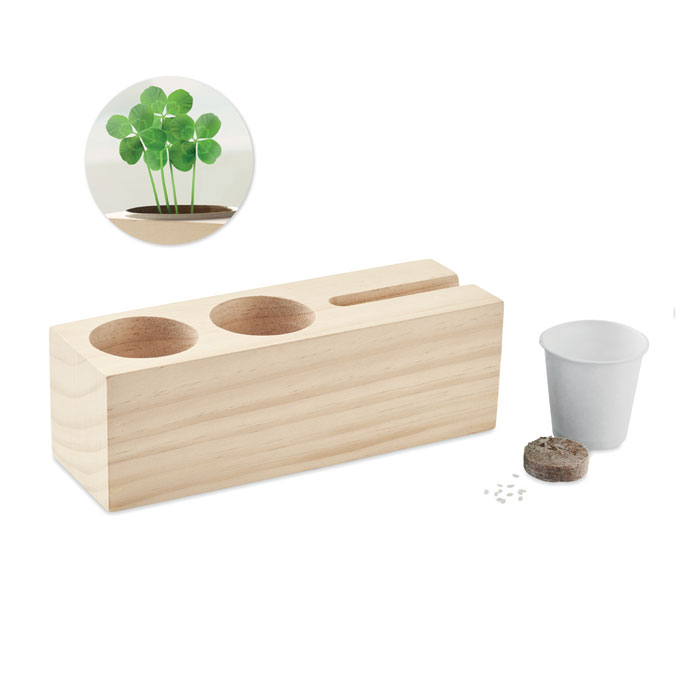 Organizer mit Pflanz-Set Organizer mit Pflanz-Set als Werbeartikel mit Logodruck