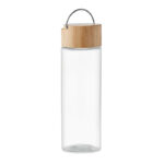 Trinkflasche Glas 500ml als Werbeartikel mit Logodruck