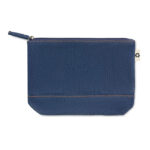 Denim Kosmetiktasche, Seitenansicht