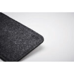 Brillenetui RPET-Filz, Detailaufnahme des Materials
