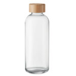 Trinkflasche Glas 650ml als Werbeartikel mit Logodruck
