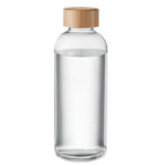 Trinkflasche Glas 650ml, Seitenansicht
