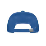 Cap organic cotton 250 g/m² Blau, Rückansicht