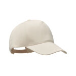 Cap organic cotton 250 g/m² Braun als Werbeartikel mit Logodruck