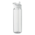 Trinkflasche RPET 650ml Weiß als Werbeartikel mit Logodruck